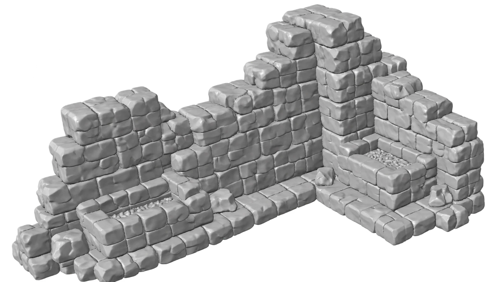 Ruined Corner Wall